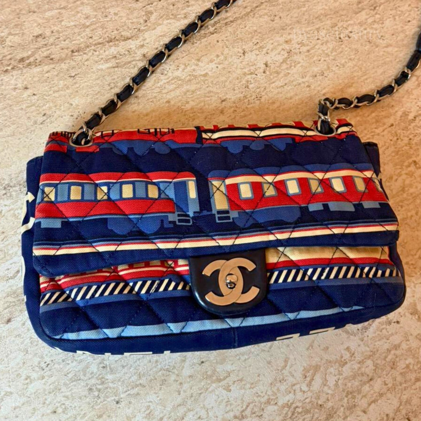 Chanel CC Le Train Desenli Mini Çanta – Koleksiyonluk - Pre-Owned