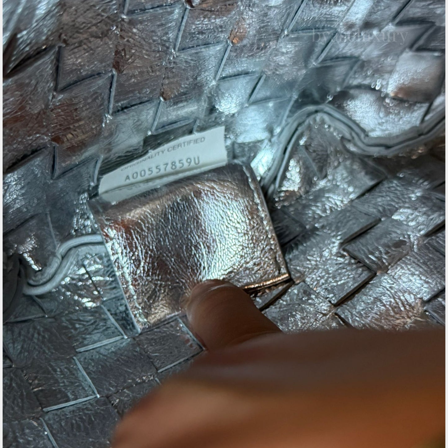 Bottega Veneta Sardine Intrecciato Silver Deri Çanta | Limited Edition Koleksiyon