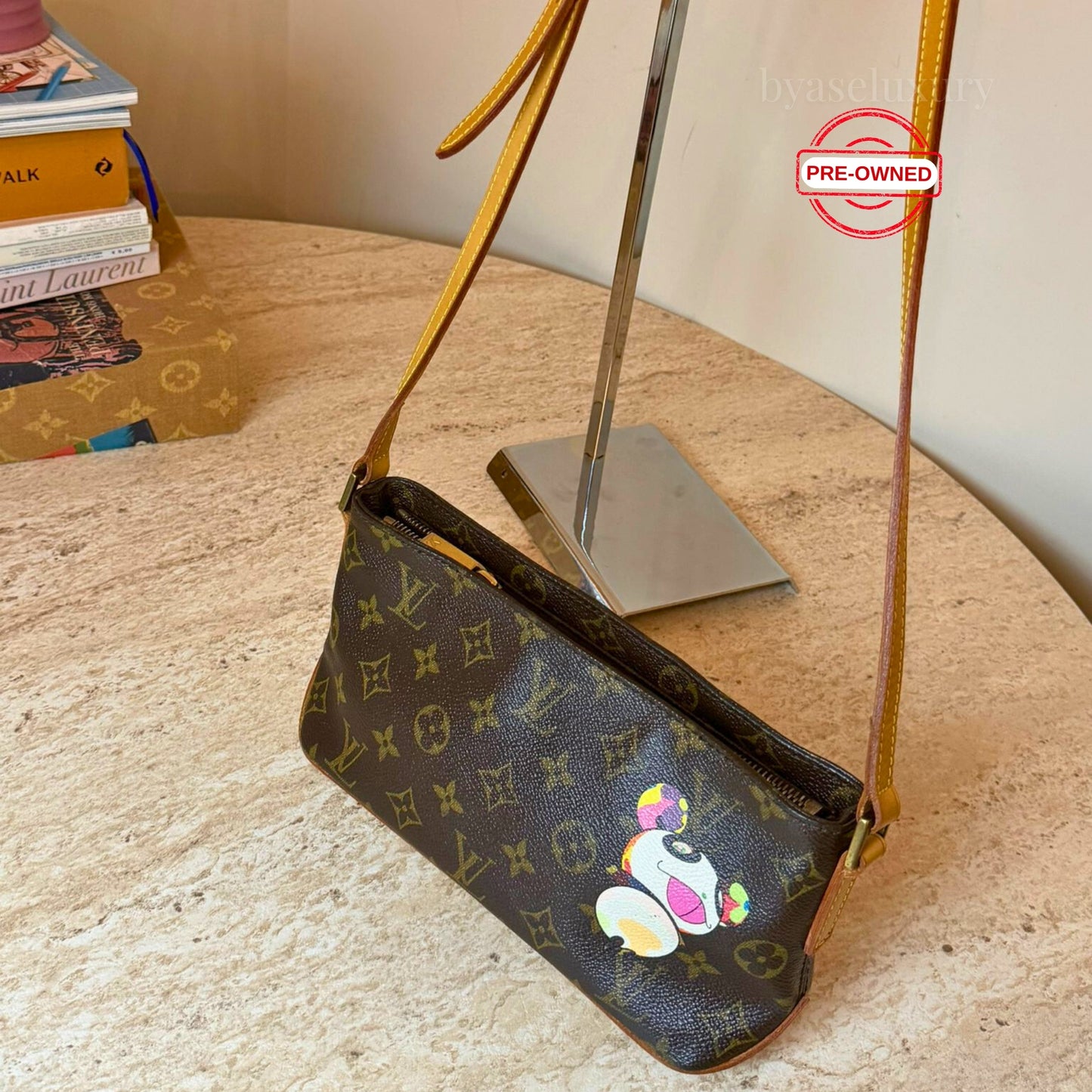 Louis Vuitton Monogram Panda Mini Pochette – Pre-Owned Çanta