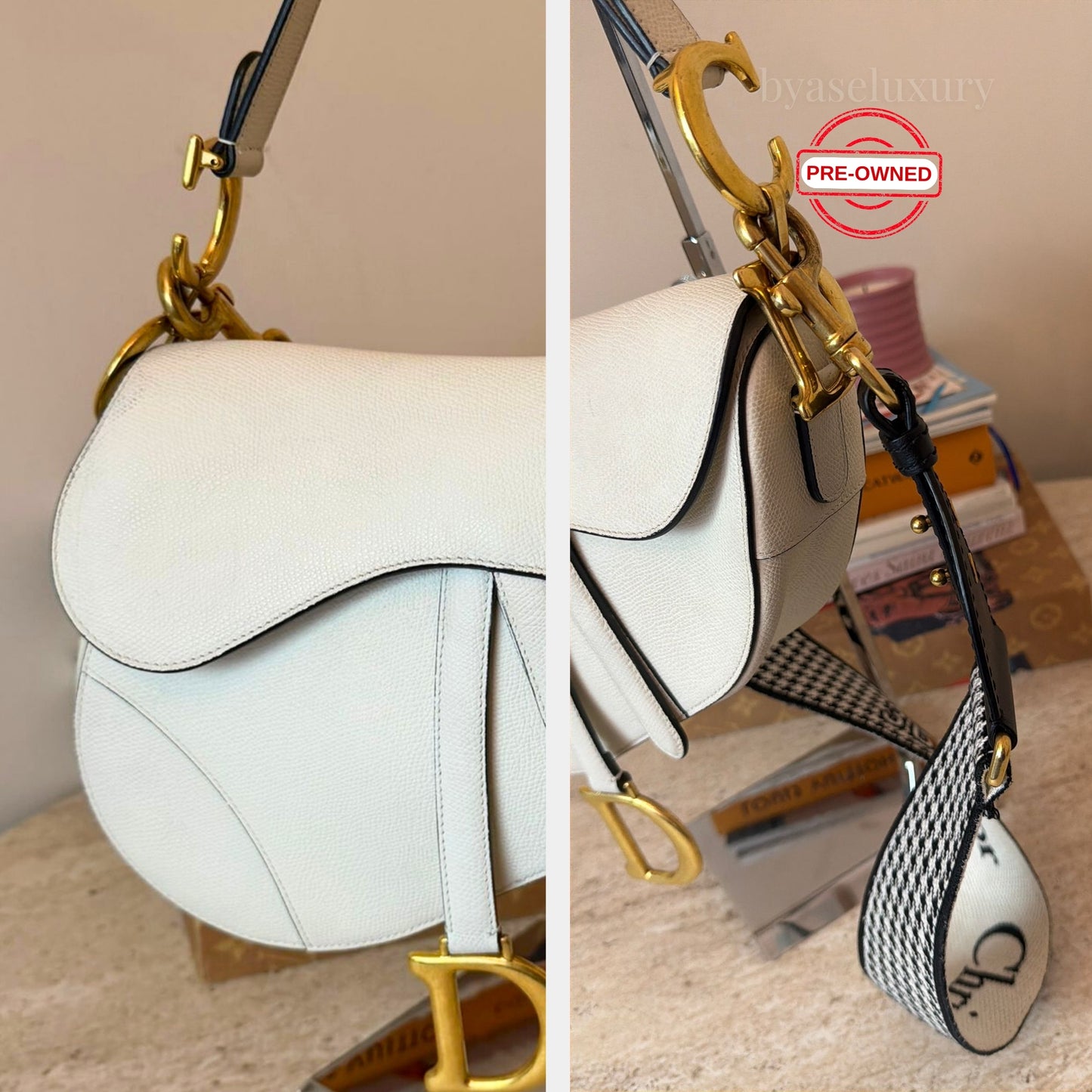 Dior Saddle Bag – Ekstra Askılı İkonik Tasarım | Pre-Owned