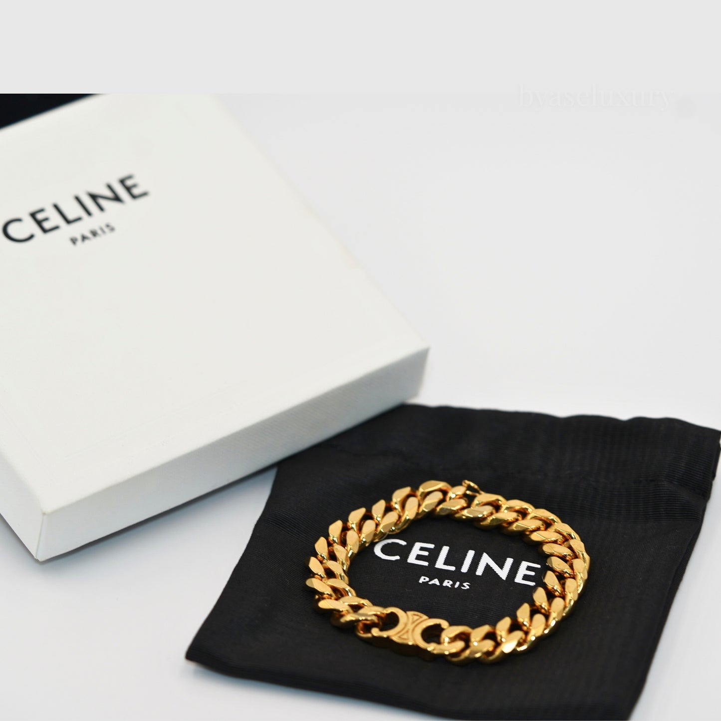 Celine Triomphe Gold Bilezik