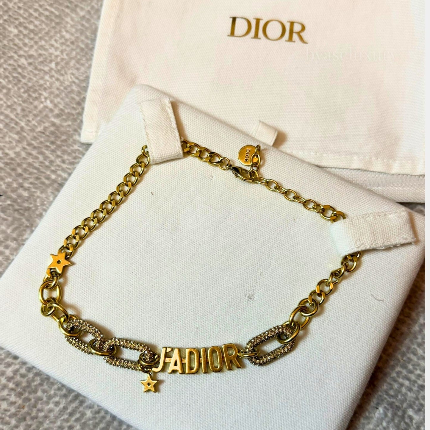 Dior J’Adior Altın Renk Kolye