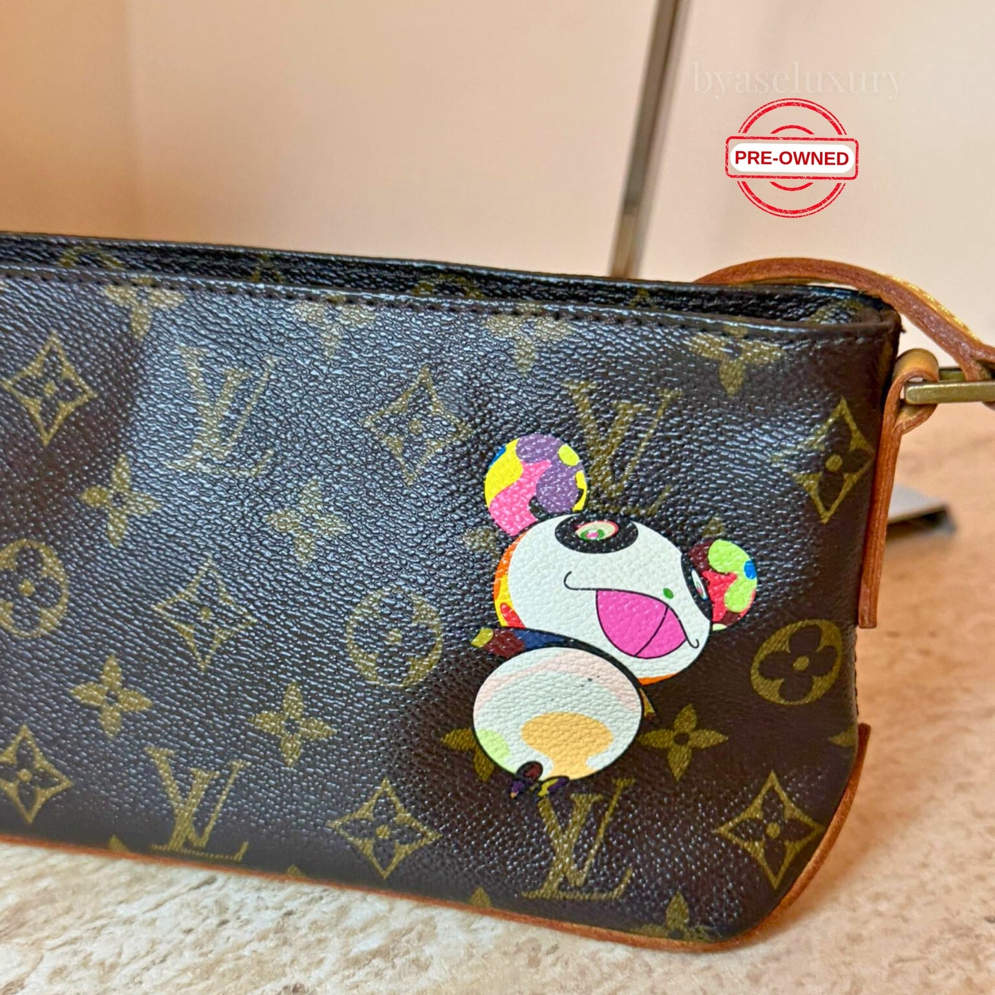 Louis Vuitton Monogram Panda Mini Pochette – Pre-Owned Çanta