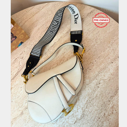 Dior Saddle Bag – Ekstra Askılı İkonik Tasarım | Pre-Owned