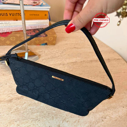 Gucci Siyah GG Monogram Mini Çanta – Koleksiyonluk | Pre-Owned