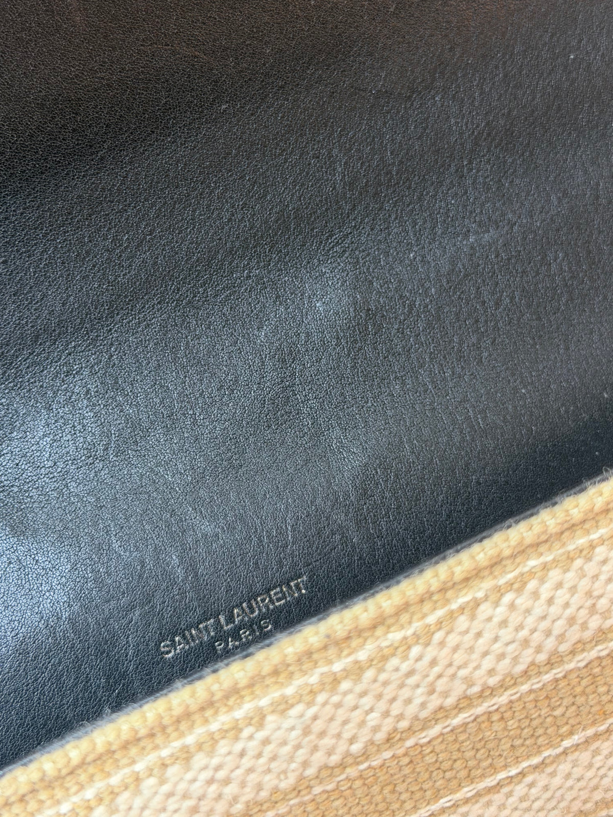 Saint Laurent YSL Koleksiyonluk Etnik Dokuma Zincir Askılı Çanta