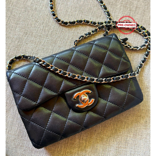 Chanel Mini Flap Siyah Çanta – Pre-Owned