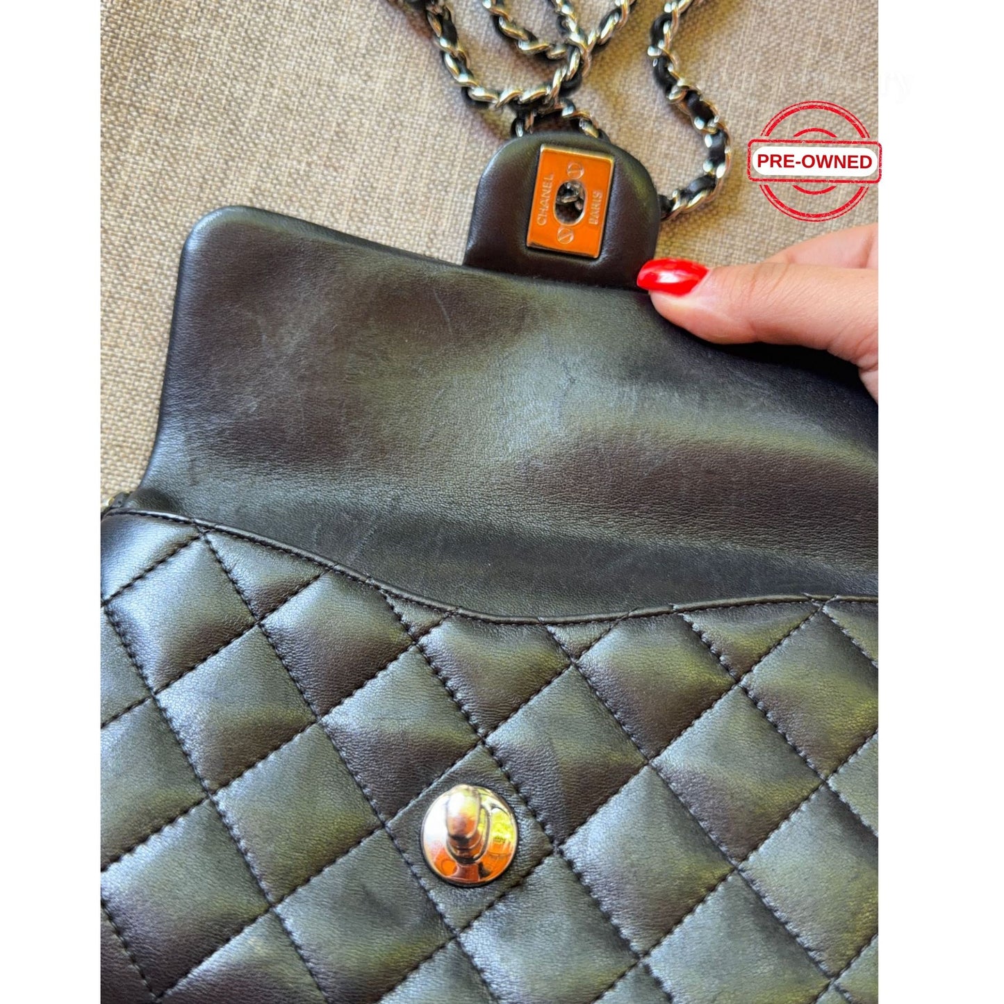 Chanel Mini Flap Siyah Çanta – Pre-Owned