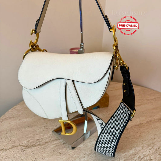 Dior Saddle Bag – Ekstra Askılı İkonik Tasarım | Pre-Owned