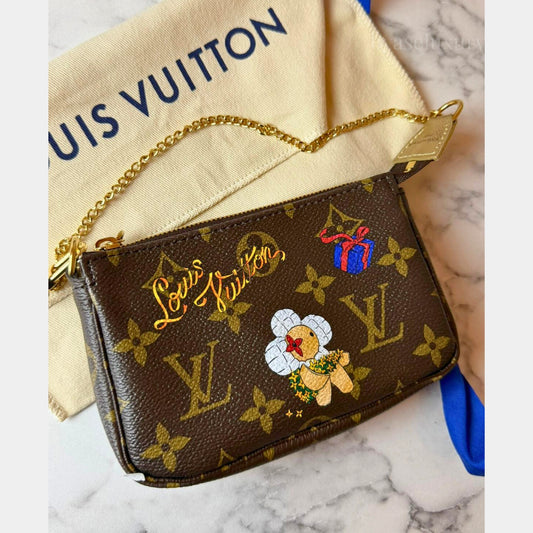 Louis Vuitton Limited Edition Mini Pochette