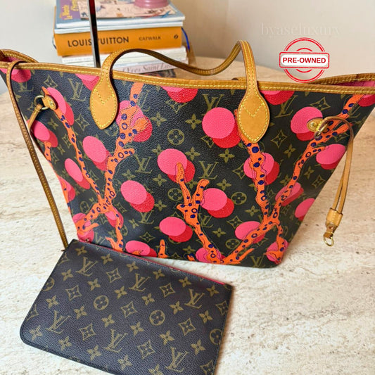 Louis Vuitton Neverfull Monogram Ramages Çanta – Limited Edition | Pre-Owned